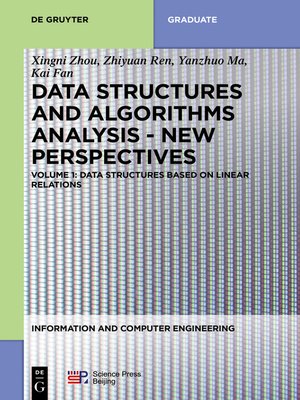 cover image of Data structures based on linear relations
